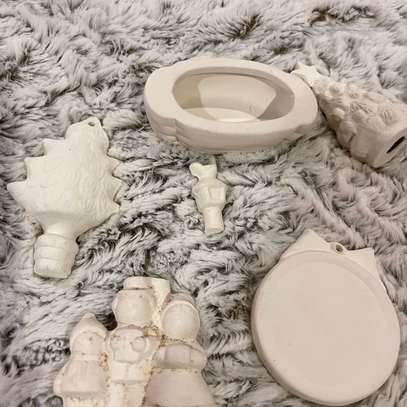 Atlantic mold 1987 VINTAGE CERAMICS 10 ornamens! - Picture 2 of 8